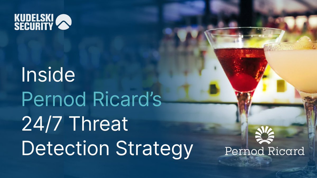 How does Pernod Ricard scale cyber resilience across 160+ countries?

With Kudelski Security’s MDR ONE Resolute, they cut false positives, sped up response times &amp; gained 24/7 threat coverage.

Read our case study: kdlski.co/4je38UV

#CyberSecurity #MDR #XDR #PernodRicard