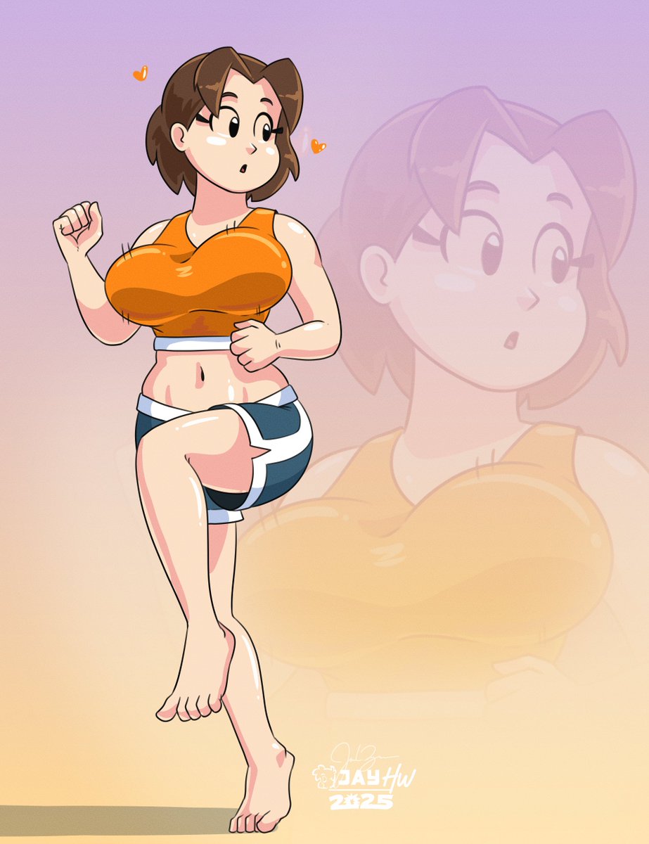 Mii lady 💙 Just a warm up drawing - art 2025