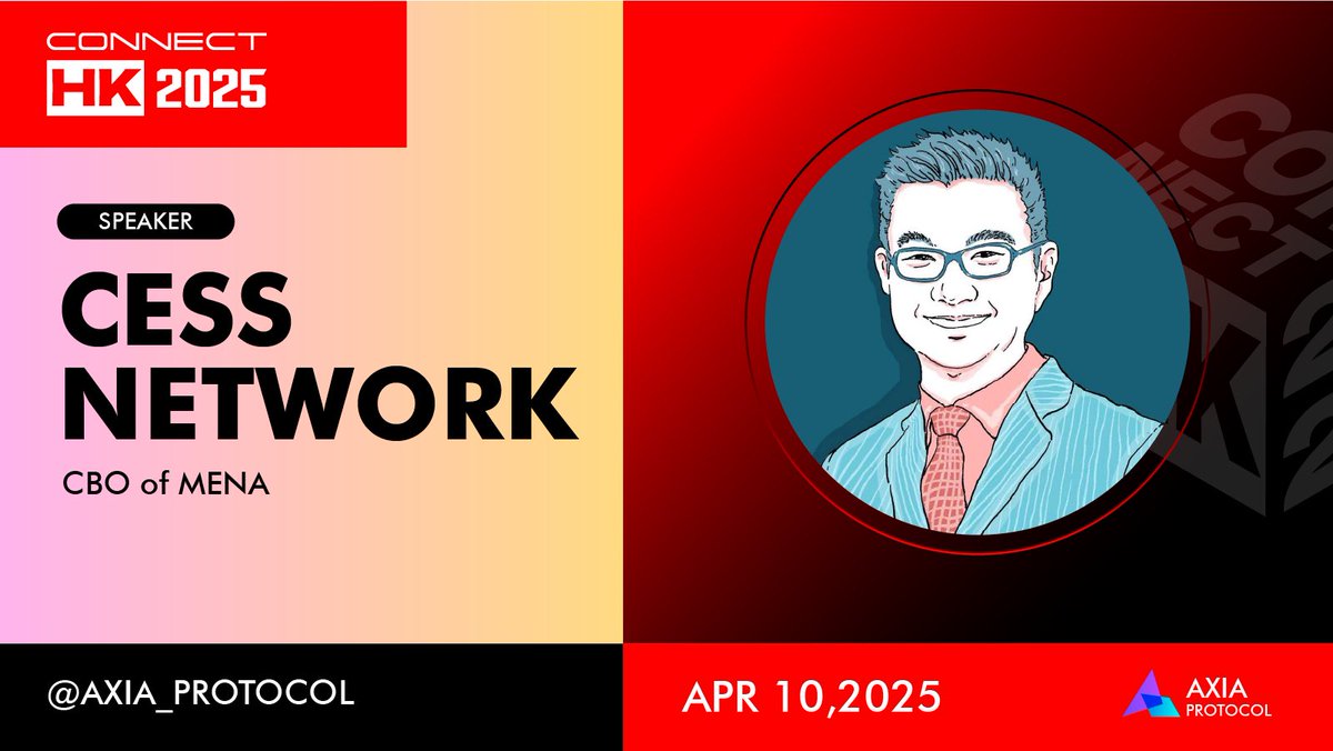 Axia Protocol (@axia_protocol) on Twitter photo From AI Agents to DeSci and beyond,
<a href="/mengchanshu1/">MengChanShu.ETH</a> , CBO of <a href="/CESS_Storage/">CESS Network</a> , is building the backbone of decentralized data.
Join him at #ConnectHK 2025 as he shares how CESS is empowering Web3 with secure, transparent, and traceable data infrastructure — unlocking privacy, From AI Agents to DeSci and beyond,
<a href="/mengchanshu1/">MengChanShu.ETH</a> , CBO of <a href="/CESS_Storage/">CESS Network</a> , is building the backbone of decentralized data.
Join him at #ConnectHK 2025 as he shares how CESS is empowering Web3 with secure, transparent, and traceable data infrastructure — unlocking privacy,