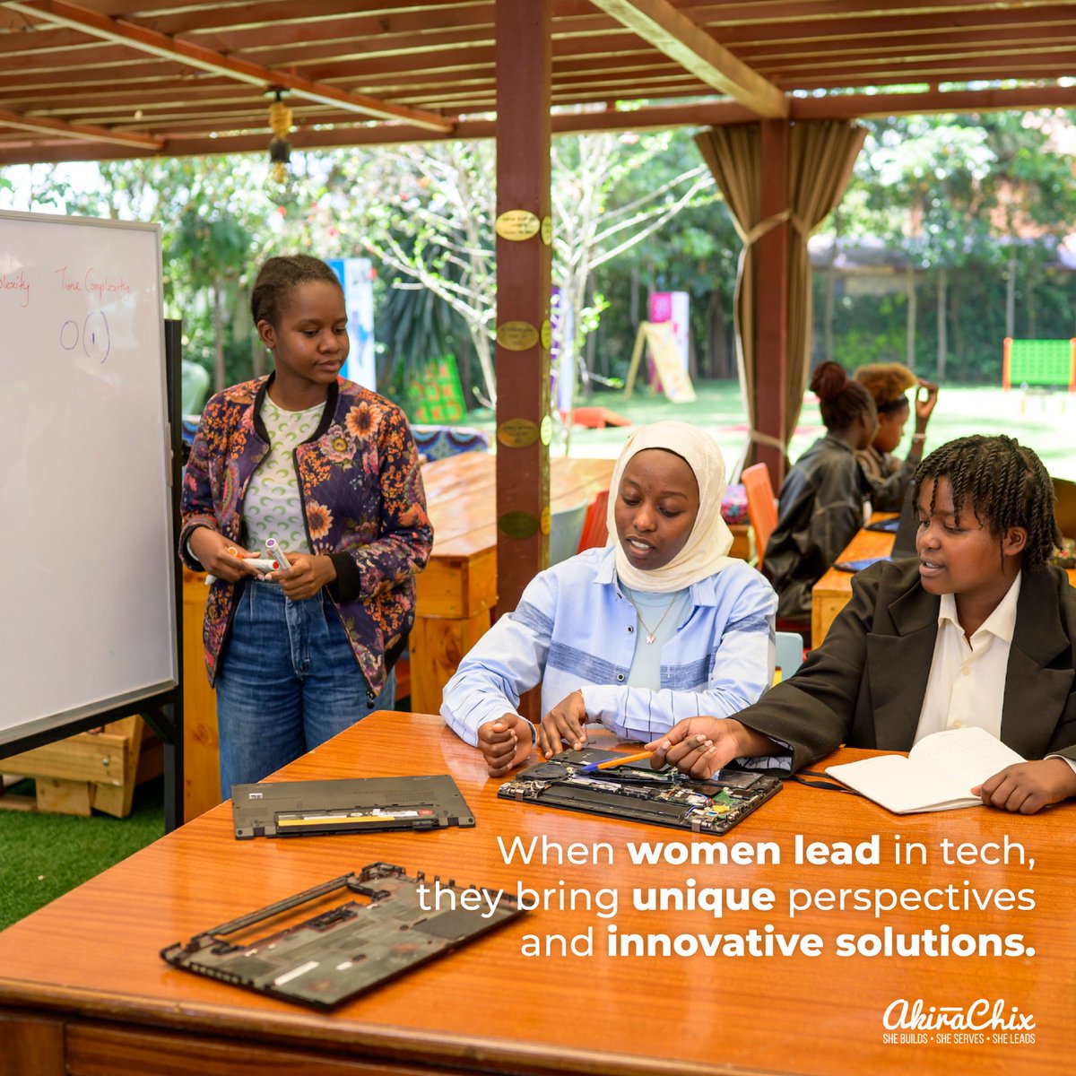 akirachix's tweet image. Diversity isn't just good ethics—it's smart economics.

#womenintech #diversitymatters