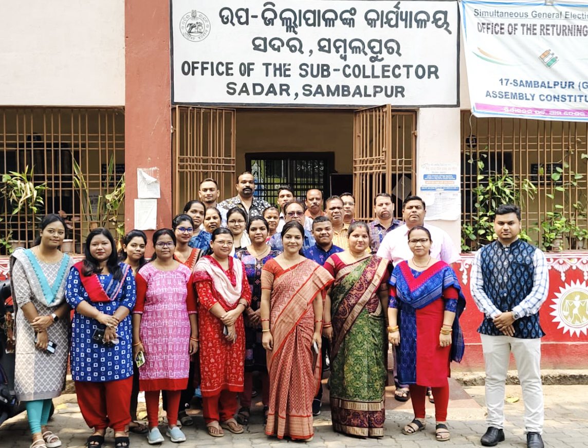 Sub-Collector & SDM Sadar Sambalpur tweet media