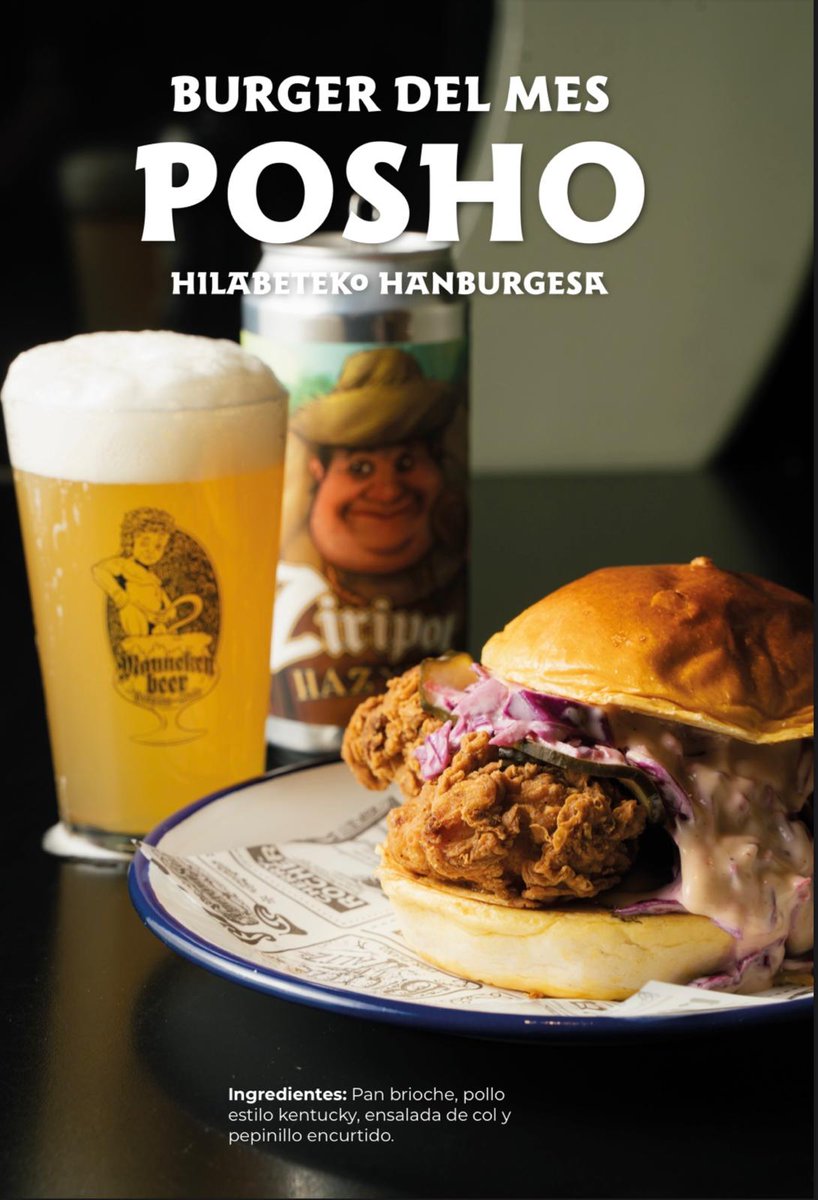 Hilabeteko berria !!
La nueva del mes! Y con lote nuevo de <a href="/BiribilBrewing/">Biribil Brewing</a> ZIRIPOT!!!