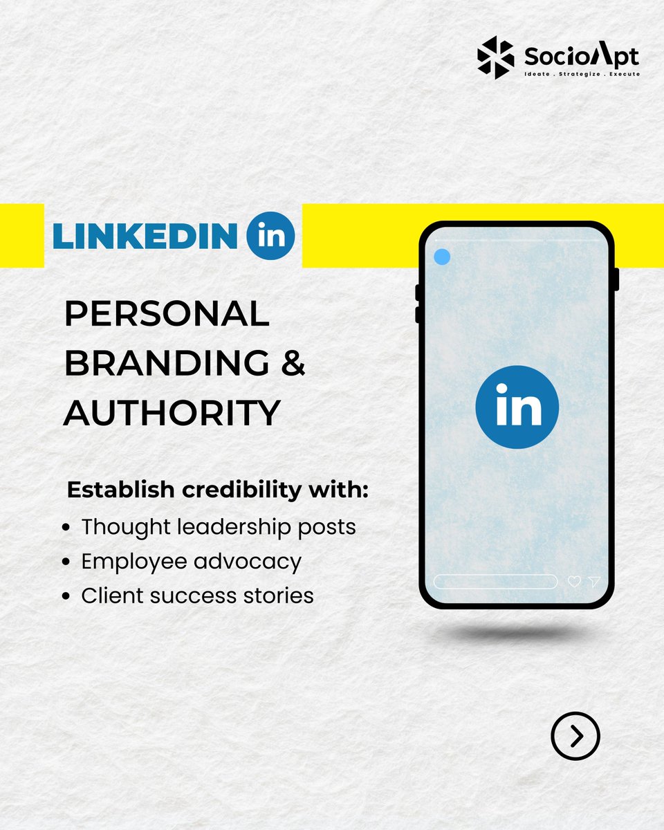 socioapt's tweet photo. B2B marketing isn't one-size-fits-all! Choosing the right platform can make or break your content strategy.

LinkedIn = Authority &amp; Personal Branding
Instagram = Brand Recall &amp; Engagement
Facebook = Community &amp; Ads
X (Twitter) = Thought Leadership

#B2B #ContentStrategy https://t.co/qWGcP3sjeS