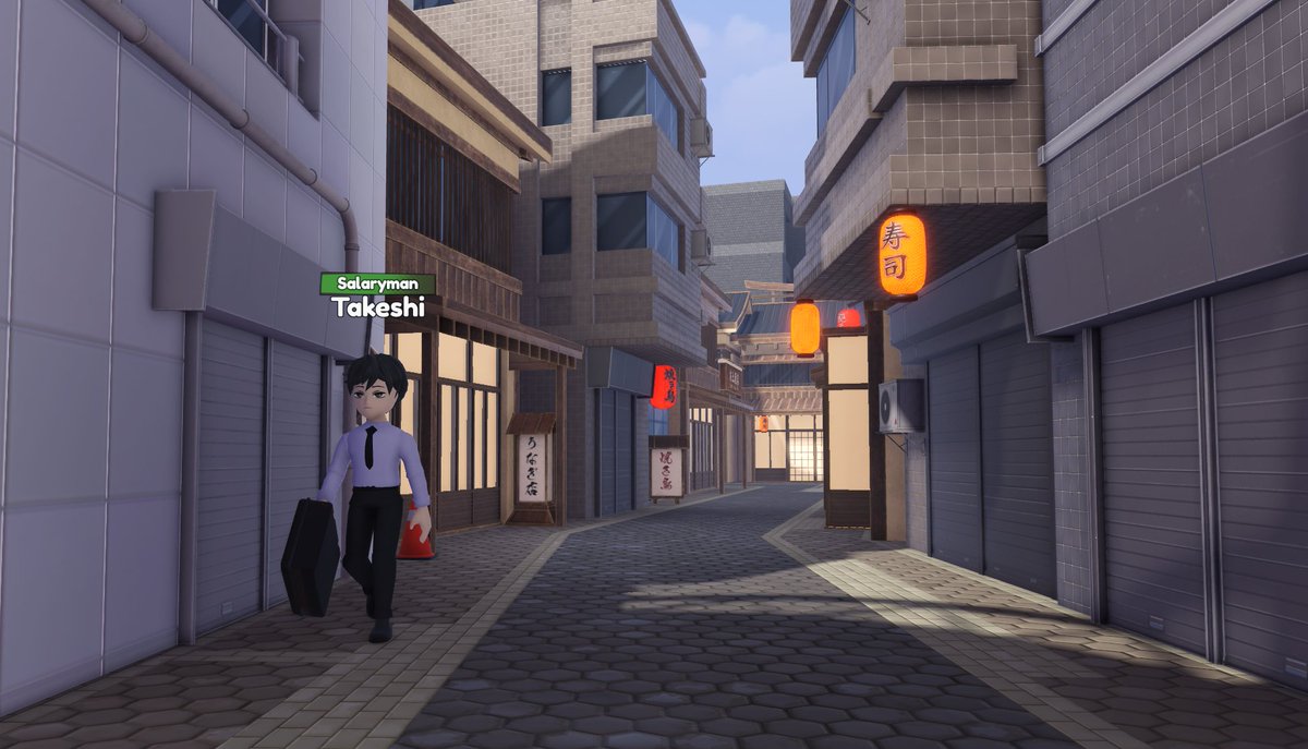 144hertz's tweet image. psst here&apos;s more of my environment art for anime life!
#robloxdev #roblox #gamedev