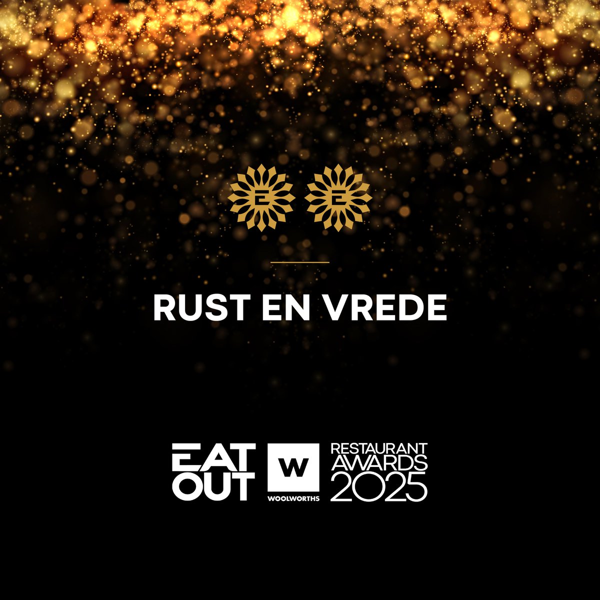 Congratulations to Chef Fabio Daniel and his team on being awarded 2 Stars at the <a href="/EatOutGuide/">Eat Out Guide</a> @Woolworths_SA Restaurant Awards, a well-earned recognition!