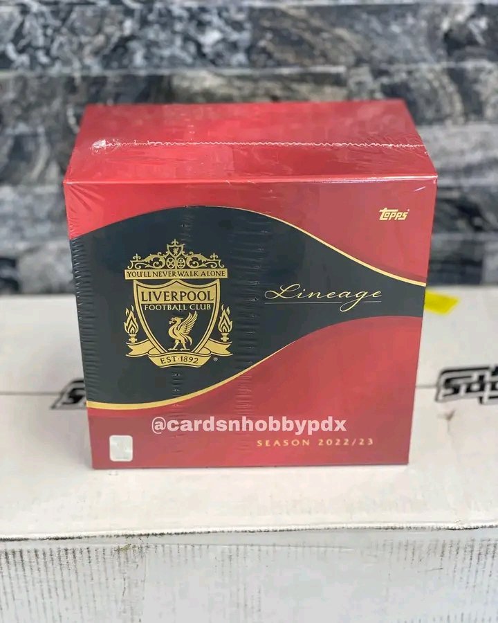 cardshobbypdx's tweet image. We got a case of the 22/23 Topps Liverpool Lineage Soccer Hobby Boxes ⚽️ They are available for purchase so come get yours today!
 #topps #toppssoccer #toppssoccercards #toppssoccercollectors #soccer  #soccercards #liverpool #toppsliverpoollineage