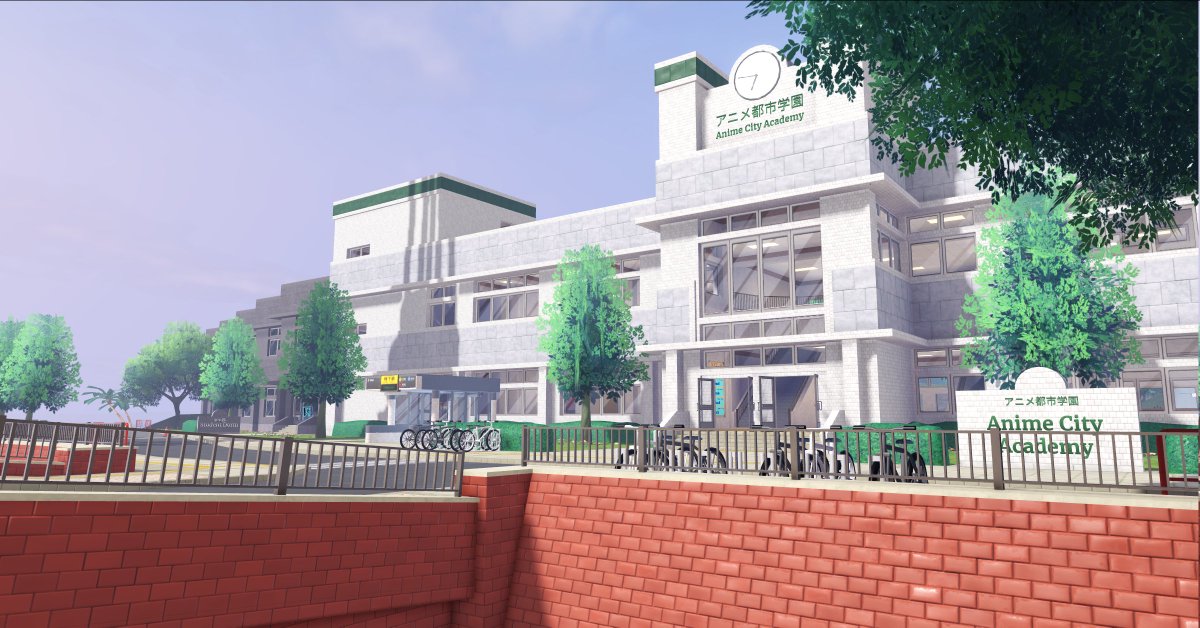 144hertz's tweet image. psst here&apos;s more of my environment art for anime life!
#robloxdev #roblox #gamedev