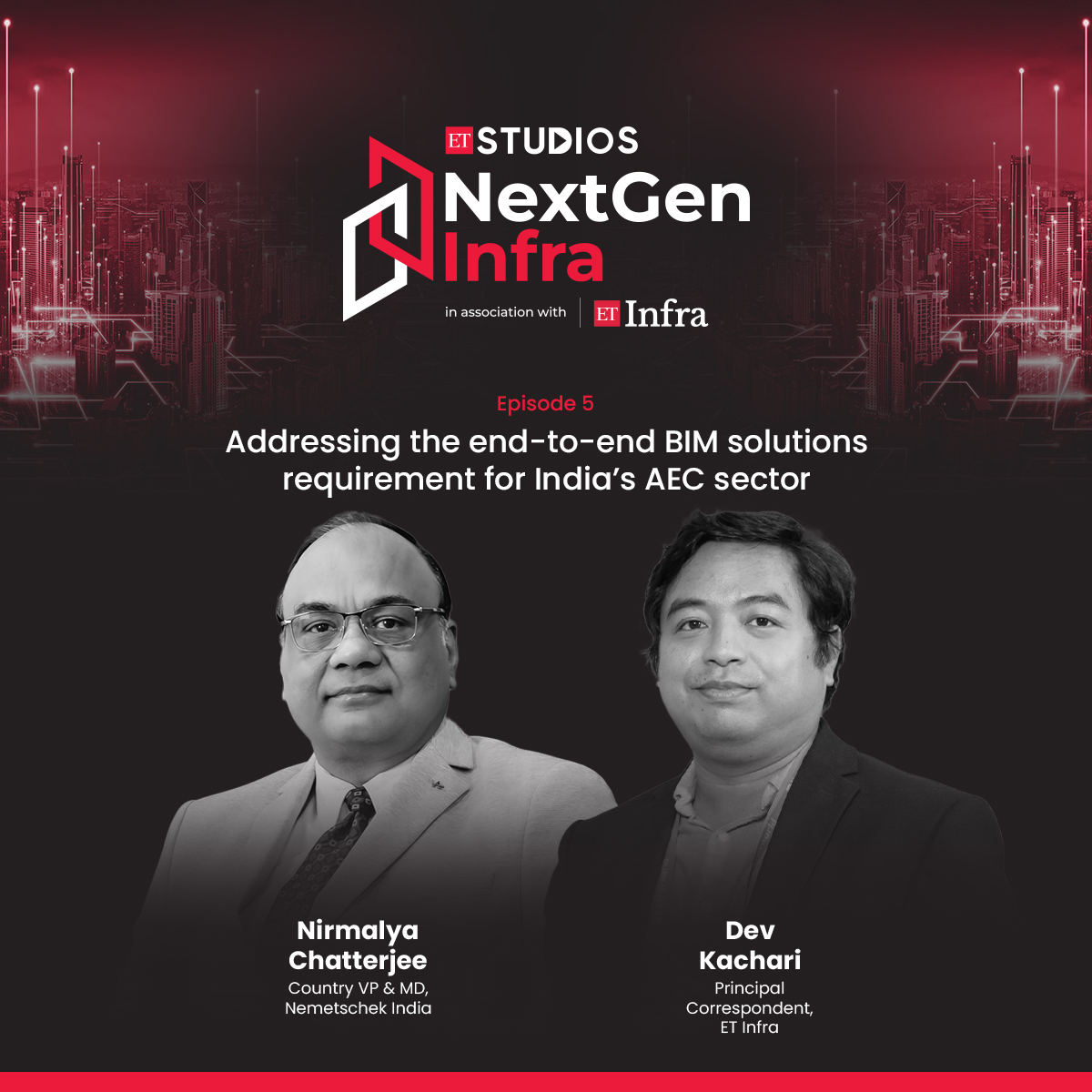ET_Infra's tweet image. Addressing the end-to-end BIM solutions requirement for India’s AEC sector with Nirmalya Chatterjee, Country VP &amp;amp; MD, Nemetschek India

Watch now: youtu.be/0TfO2YT_6kw

#ETInfra #NextGen #BIMSolutions