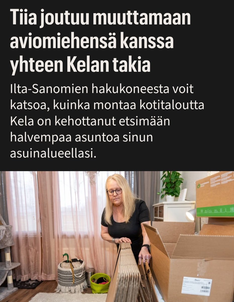 Ite lähtökohtaisesti kyl en avioituisi jos en olisi halukas aviomieheni kanssa asumaan yhdessä. Jotkin tietyt terv.tilaan liittyvät asiat voi puoltaa erillään asumista, mut tässä kohtaa homma vaikuttaa olevan vain periaatteellinen päätös. Voimia heille 🫢

is.fi/kotimaa/art-20…