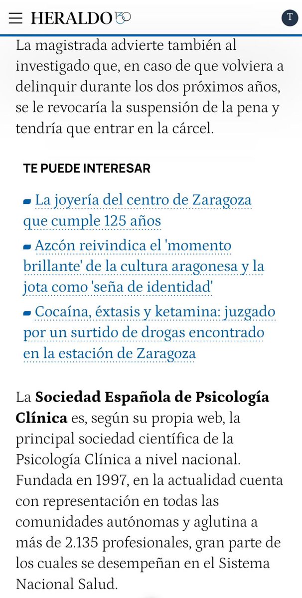 Beatriz Torres (@bea_psicoonline) on Twitter photo Su actitud, sus conductas y su representación de la profesión son inadmisibles.
Sin tibiezas ni necesidad de más explicaciones. Dimisión inmediata o cese fulminante por parte de la JD de la <a href="/SEPC_ANPIR/">Sociedad Española de Psicología Clínica</a>. Su actitud, sus conductas y su representación de la profesión son inadmisibles.
Sin tibiezas ni necesidad de más explicaciones. Dimisión inmediata o cese fulminante por parte de la JD de la <a href="/SEPC_ANPIR/">Sociedad Española de Psicología Clínica</a>.