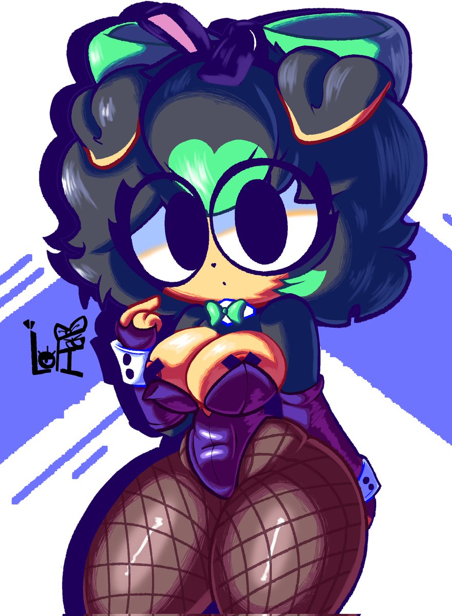 Lofi_jsjs's tweet image. She looks cute with that suit (I tried a different colors, that&apos;s why look different)