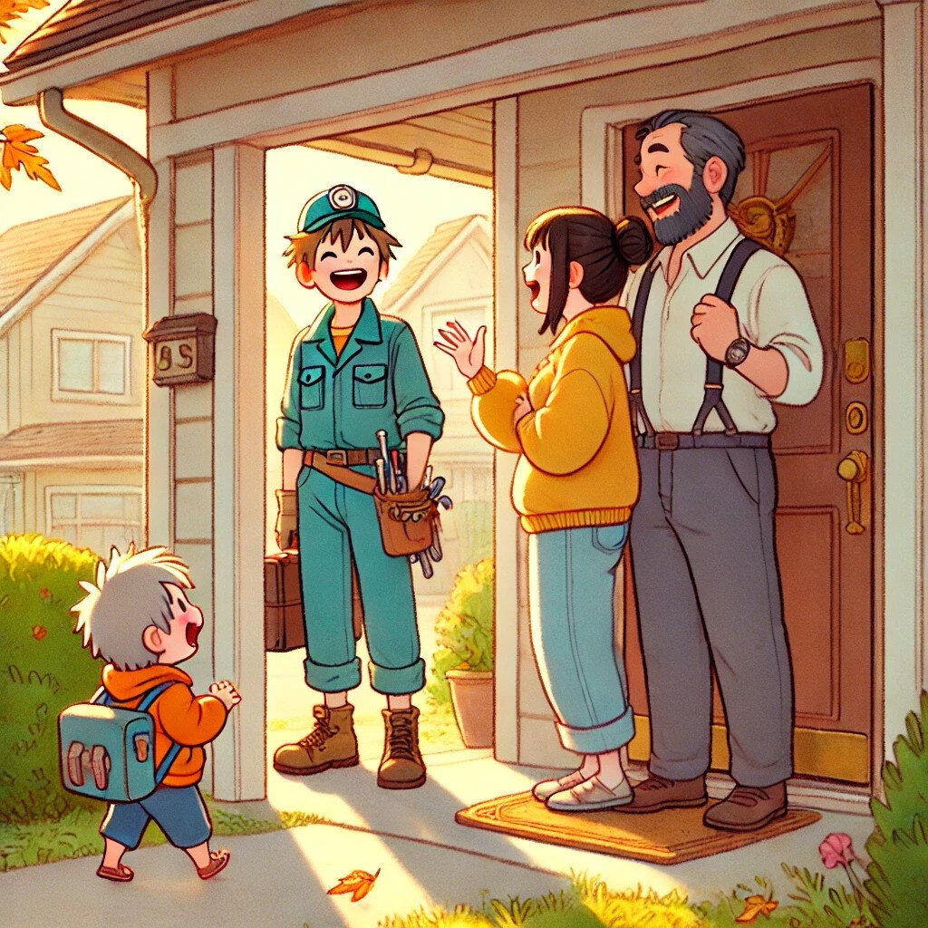 goscanpay's tweet image. Bringing the magic of Ghibli to payments!  Here’s a glimpse of ScanPay in a whimsical, hand-drawn world—where home service pros get paid effortlessly with just their phone. Switch to ScanPay for Stress-free transactions! 🛠️ #Scanpay #Ghibli #GhibliArt #Trending