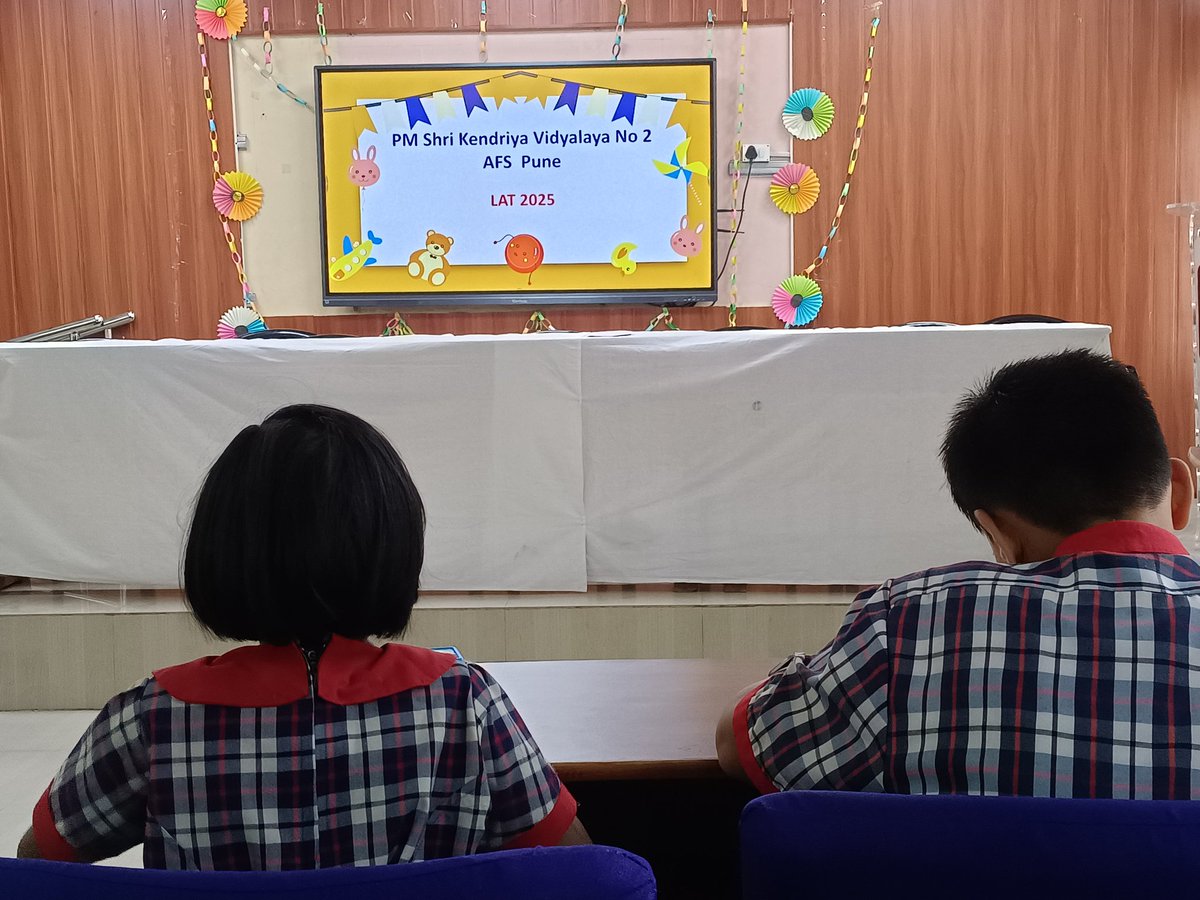 kv2_afspune's tweet image. &quot;Young minds in action @kv2_afspune!  ✨ Students of Class 3 ,5 &amp;amp; 8 enthusiastically attempting the LAT test, showcasing their learning progress and skills. #AssessmentForLearning #LAT #KVS&quot;
@KVS_HQ @KvsMumbai