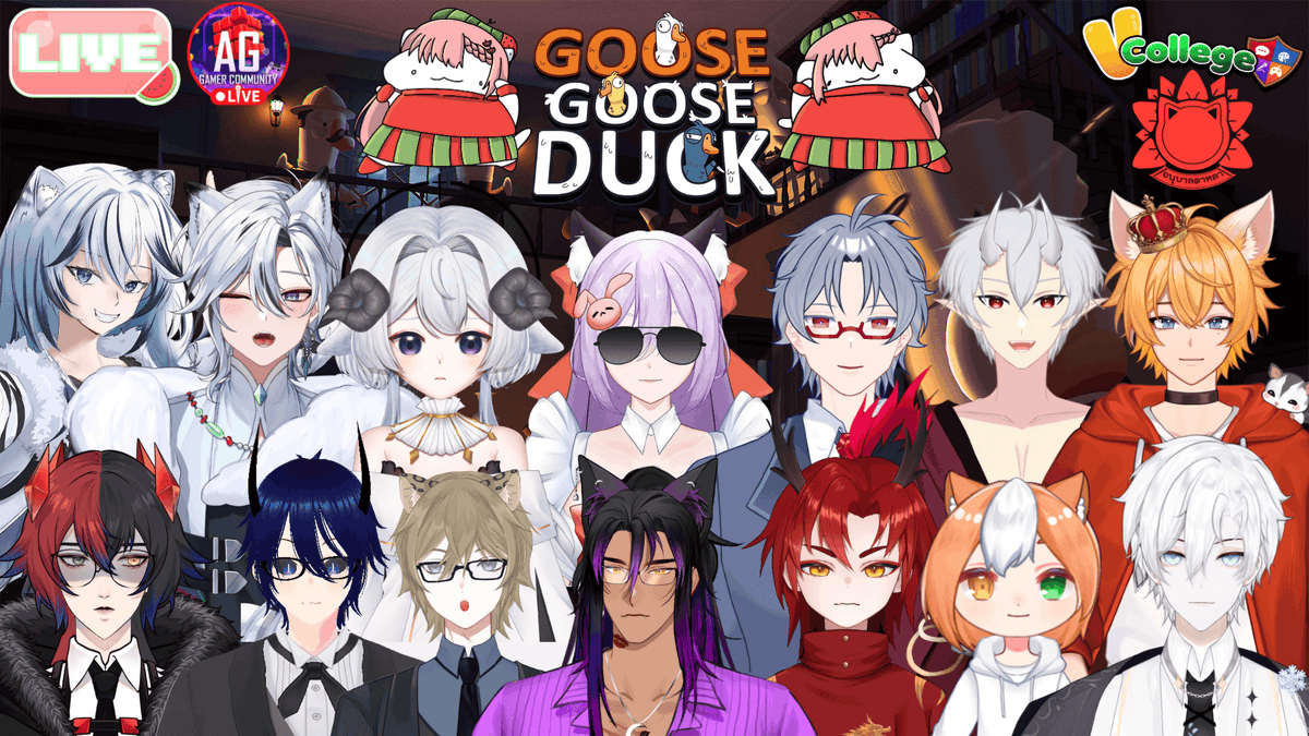 Midori_Suikaa's tweet photo. 🔴 Goose Goose Duck เป็ดๆรวมทุกรร.จาก #vcollegeth | Midori Suika #AGGC
https://t.co/W6eXPfkbPK
🗓3/4⏰21:00 (GMT+7)
#suikaLive #Vtuber #VtuberTH
( ไม่คิดว่าปกจะแน่นขนาดนี้มาก่อนเลยค่ะ;-; ) https://t.co/FUryvBxk9u
