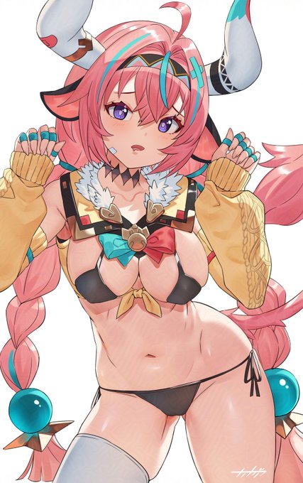 ヴァレサちゃんが思った以上に良くてひいちゃった記念に描いた! 