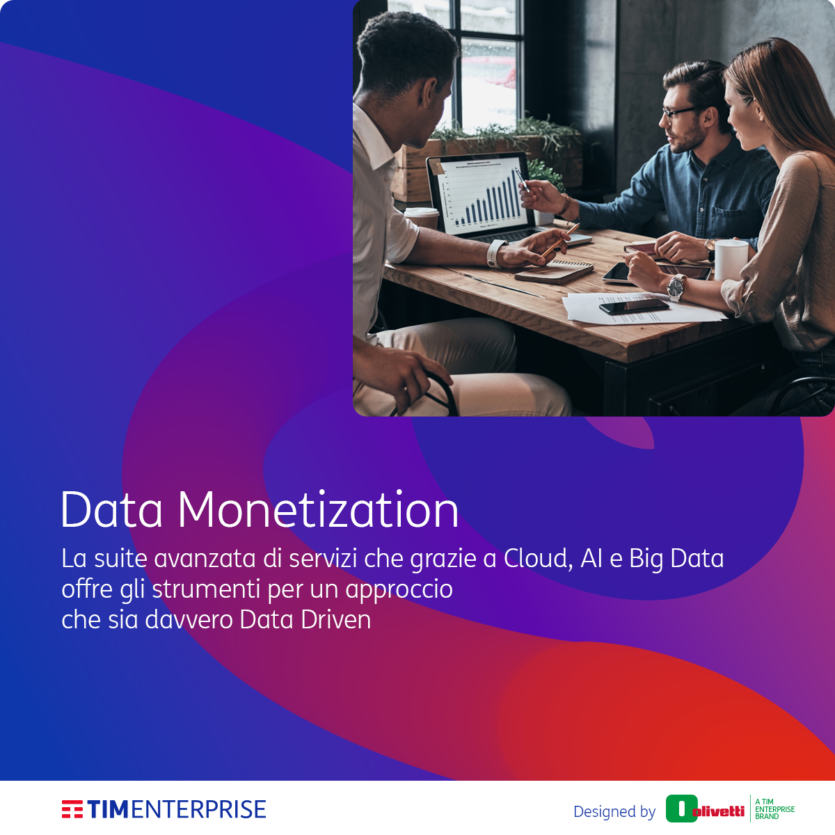OlivettiOnline's tweet image. Scopri come #TIMEnterprise metta a disposizione di aziende e PA la propria suite avanzata di servizi di #DataMonetization, che comprende #AI e #Cloud, offrendo analisi e report per un approccio di sviluppo e progettazione che sia davvero #DataDriven 💡

ℹ️ bit.ly/DataMonetizati…