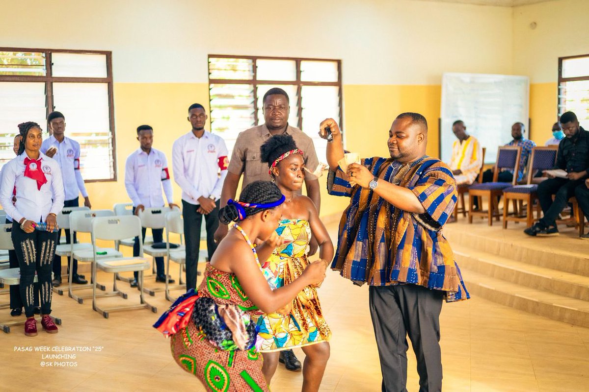 CohyPasag's tweet photo. The Tano north MCE (Hon Opoku Pius) and his accompanying executives honored the invitation to the PASAG-Cohy week celebration’25(PCWC’25). As a distinguished speaker, spoke on the theme for the celebration;

Deputy PMRO
(Hon Benjamin) 

Signed 
President 
(H.E Anane Isaac) https://t.co/xOTvXkrxJU