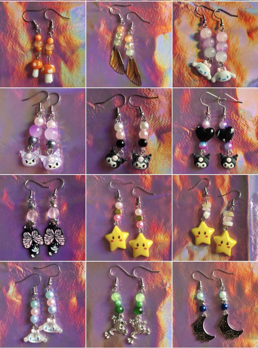 mj_nz_'s tweet image. i just spent over an hour updating my depop with a bunch of new earrings (and a handful of keychains) including some tiny pheal inspired bois!!! itd mean the world if you checked them out + every order comes with free stickers!! 🦭🩷✨️

depop.com/mjmakesthingsnz