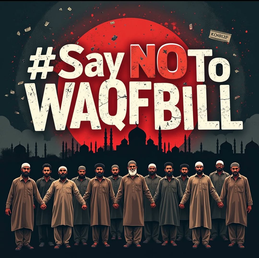 AlamgeerAhmedK1's tweet photo. @Chandnii__ #WeRejectWaqfBill
#NoToWaqfBill
#StopWaqfBill
#WaqfBillExposed
#AgainstWaqfBill
#SaveOurLand
#JusticeForAll
#StandForTruth
#SayNoToInjustice
#WakeUpIndia
#IslamicJustice
#TruthPrevails
#IslamicRights
#DefendOurFaith
#ProtectOurHeritage
#ShareToAware
#MustRead
#RaiseYourVoice https://t.co/xg382wFHm1