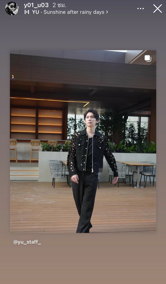 YU_ProjectTH's tweet photo. y01_u03 ins
03.04.2025
โปรดกลับมาเดินที่ประเทศของฉัน
🚶💙🇹🇭
#firsttimewithYUinBKK #หยางอวี่เถิง
#YangYuTeng #楊宇騰YU https://t.co/eUI5JiT9yB