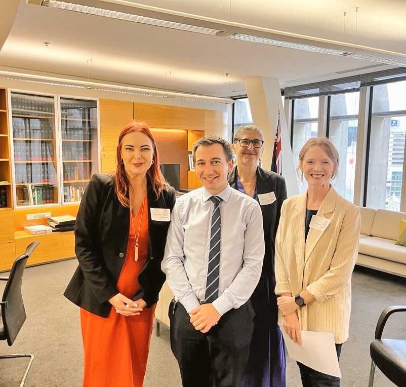 Sarah Fairley (@sarahfairley7) on Twitter photo Great to meet with Hon Simeon Brown today (Minister of Health) to discuss challenges in cardiac care delivery and tangible solutions for change. A pleasure to represent Kia Manawanui Trust with our CE Letitia Harding, and Dr Cara Wasywich, Co-Chair NCN.
<a href="/SimeonBrownMP/">Simeon Brown</a> Great to meet with Hon Simeon Brown today (Minister of Health) to discuss challenges in cardiac care delivery and tangible solutions for change. A pleasure to represent Kia Manawanui Trust with our CE Letitia Harding, and Dr Cara Wasywich, Co-Chair NCN.
<a href="/SimeonBrownMP/">Simeon Brown</a>