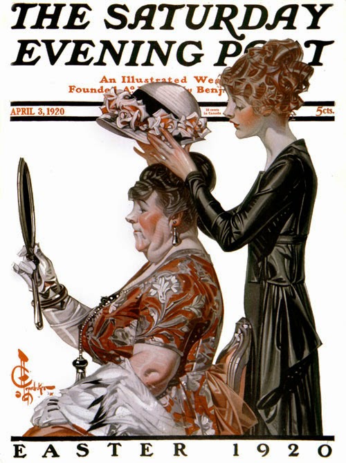 LRonLacy's tweet photo. #OTD in 1920
‘Easter’
Illustration by J. C. Leyendecker (1874–1951)
*Cover of The Saturday Evening Post*, April 3, 1920
#illustration #illustrationart #illustrationartists #JCLeyendecker #womensfashion #Easter #EasterBonnets https://t.co/gHXXK8Tf2L