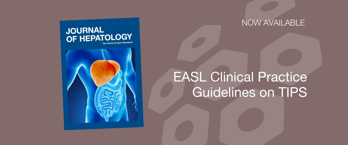 📜EASL has published its first Clinical Practice Guidelines focused on transjugular intrahepatic portosystemic shunt (TIPS) in patients with cirrhosis.

These evidence-based recommendations address key aspects of TIPS, including:
✔️ Patient selection and pre-procedure assessment