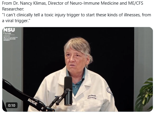 When a doctor can't tell the difference, one could look back to see if they got sick in a Sick Building.
But they don't want to do that.
And it appears patients don't want them to.

So there you go.
Both decided to "not know"
when knowing is easy.