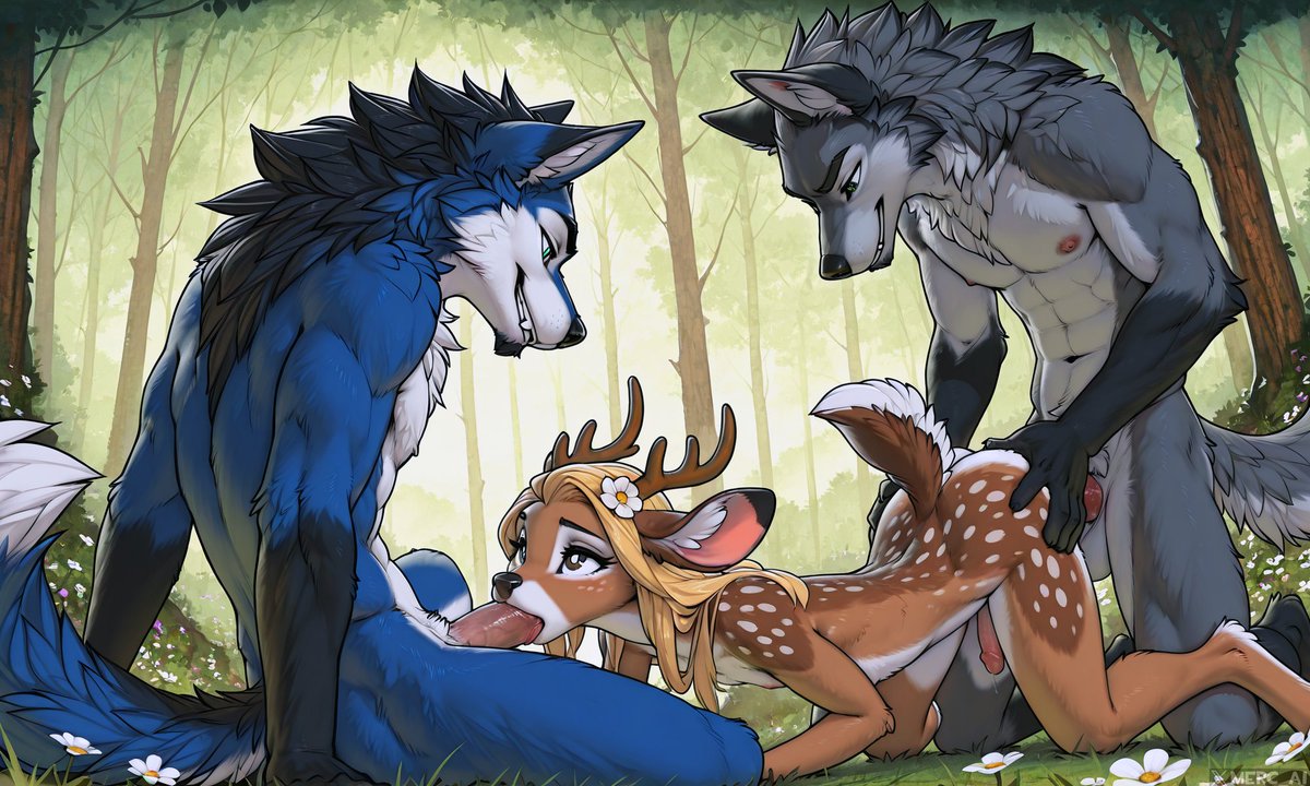 Merc_AI's tweet photo. Least gay deer experience.
#AIArt #AIFurryArt #AIYiff #Yiff #StableDiffusion #FurryDiffusion https://t.co/Rgr778hNLI