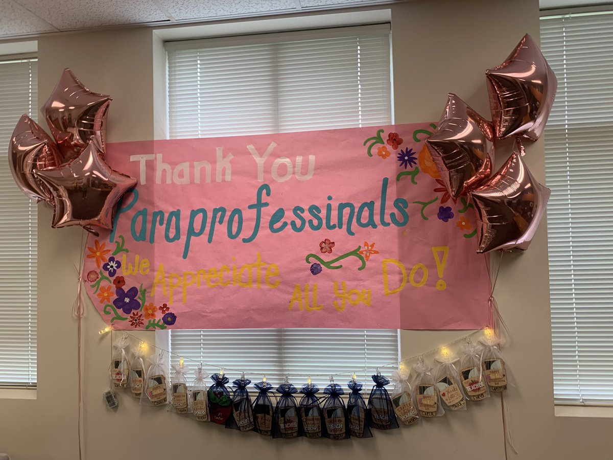ClaughtonMS (@claughtoncougar) on Twitter photo We enjoyed celebrating our paraprofessionals today! We couldn’t do it without you. 💕 <a href="/SpringISD/">Spring ISD</a> #ParaprofessionalAppreciationDay We enjoyed celebrating our paraprofessionals today! We couldn’t do it without you. 💕 <a href="/SpringISD/">Spring ISD</a> #ParaprofessionalAppreciationDay