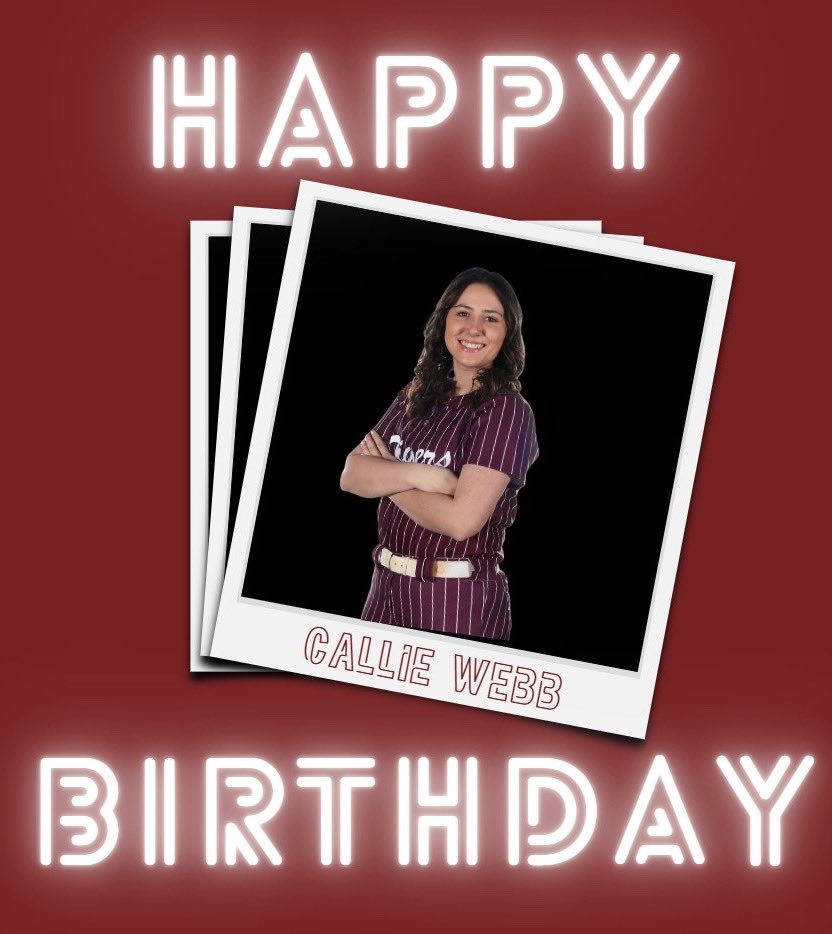 CVilleLTS's tweet photo. HAPPY HAPPY BIRTHDAY to Lady Tiger Sophomore Callie Webb!! https://t.co/Jc83umcZym