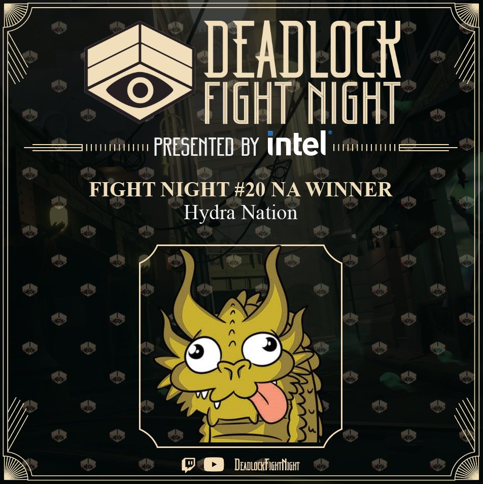 To the surprise of absolutely no one, <a href="/HydraNationDL/">HydraNation</a> wins another Deadlock Fight Night!