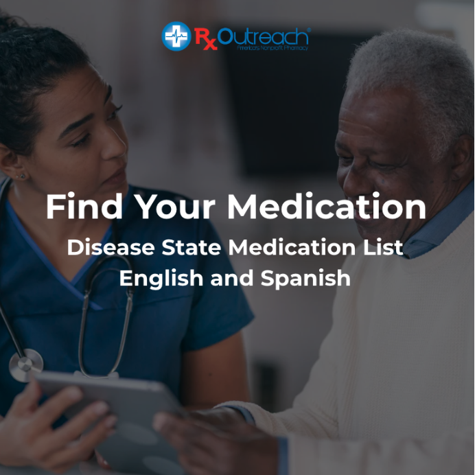 🔍 Find Your Medication with Ease!

We’ve updated our Disease State Medication Lists—now available in both English and Spanish. Get the information you need, all in one place! rxoutreach.org/find-your-medi…

#MedicationAccess #RxOutreach