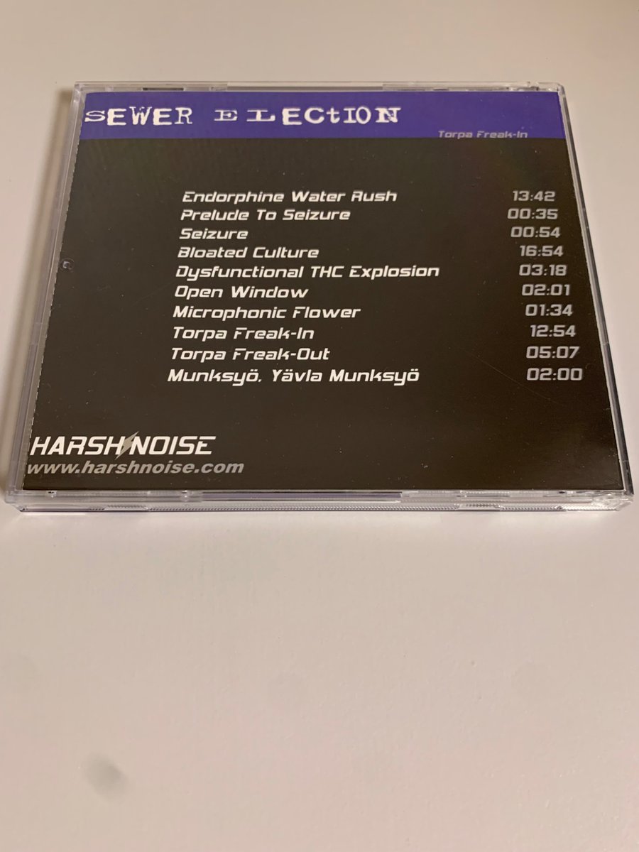 HedorahTribe's tweet photo. Sewer Election - Torpa Freak-In
Harshnoise - HN-009
#SewerElection
#Industrial #Experimental
#IndustrialNoise #Electro
#Noise #harshnoise
#ハーシュノイズ #Electronic https://t.co/3DBBeAdhbn