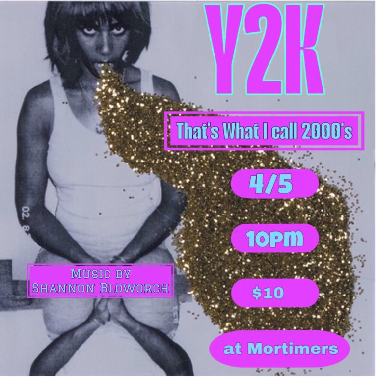 This Saturday it’s T2K: That’s What I call 2000’s at Mortimers