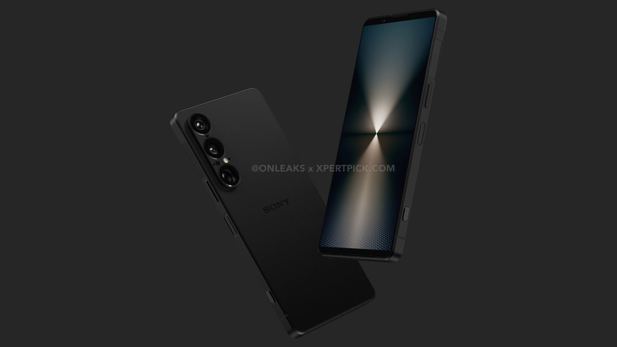 TechKard's tweet image. Sony Xperia 1 VII CAD renders.

161.9 x 74.5 x 8.5mm
6.5-inch display 
3.5mm audio jack

Source:@OnLeaks 
Via:xpertpick.com/mobile/sony-xp…

#Sony #SonyXPeriaVII