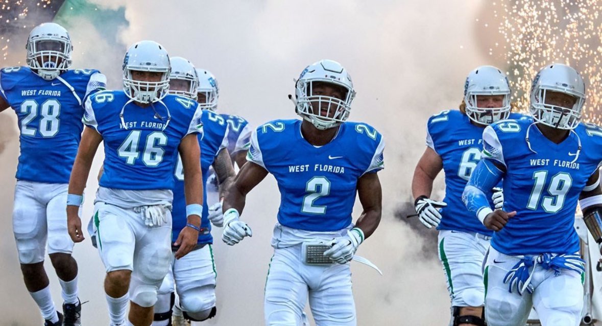 Tyler Brown (@tyler_brown06) on Twitter photo I will be attending The university of west Florida Junior day on April 5 <a href="/CoachLange24/">Jake Lange</a> <a href="/LamarSchool_fb/">Lamar School Football</a> <a href="/CoachNorwood14/">McLeod Norwood</a> <a href="/hoponit59/">CoachHop</a> <a href="/jland2/">Jacob Land</a>
<a href="/mwhiting18/">Matthew Whiting</a> <a href="/MauriceMilsap/">Coach Milsap</a> I will be attending The university of west Florida Junior day on April 5 <a href="/CoachLange24/">Jake Lange</a> <a href="/LamarSchool_fb/">Lamar School Football</a> <a href="/CoachNorwood14/">McLeod Norwood</a> <a href="/hoponit59/">CoachHop</a> <a href="/jland2/">Jacob Land</a>
<a href="/mwhiting18/">Matthew Whiting</a> <a href="/MauriceMilsap/">Coach Milsap</a>