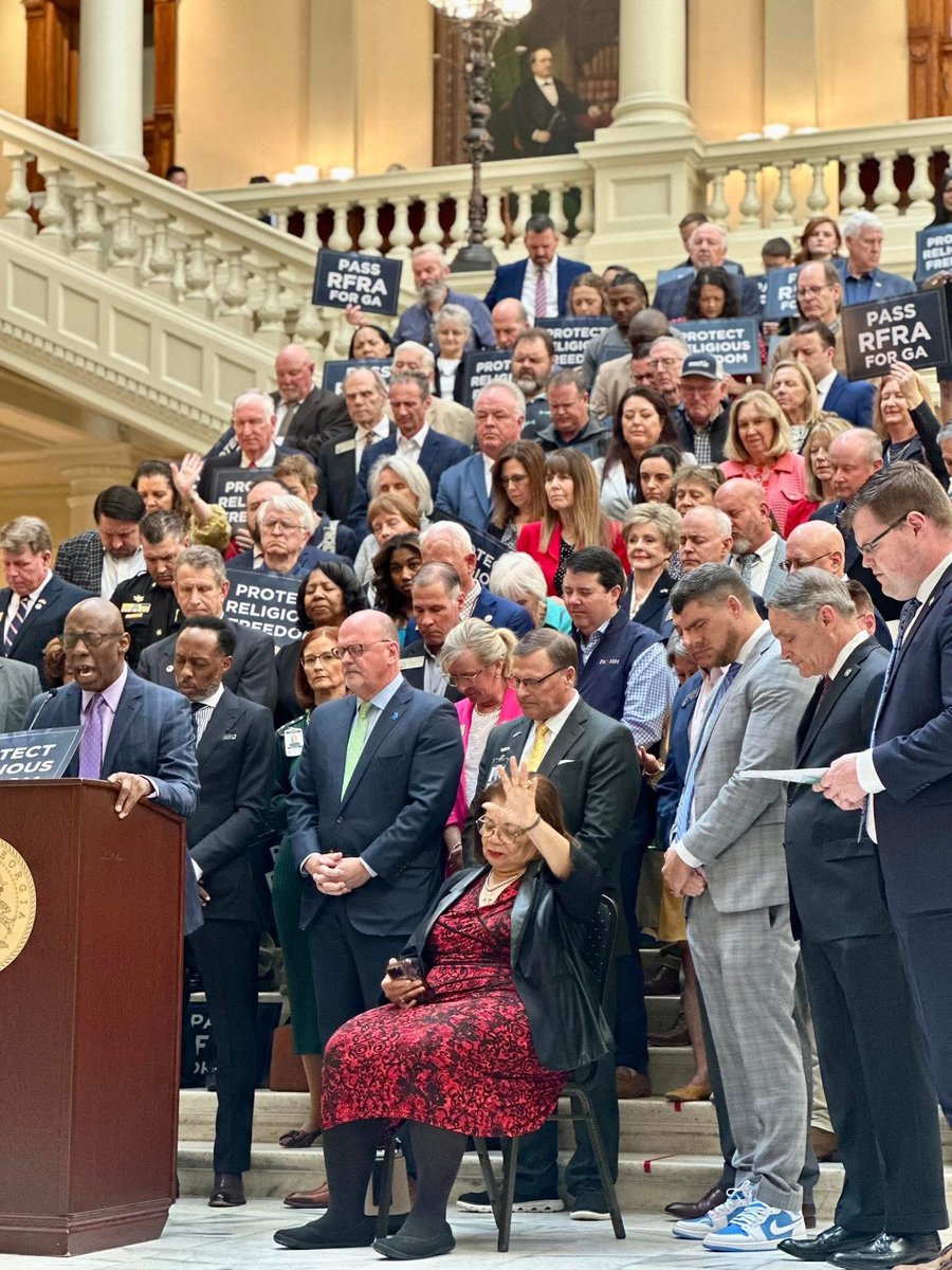 Special shoutout to my dad <a href="/garlandhunt/">Garland Hunt</a> on the successful passage of the Religious Freedom Restoration Act. He’s been on the frontlines fighting for this important legislation for the last 12 years! It’s a great day for people of faith in Georgia!