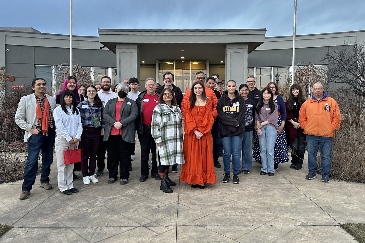 OakvilleNDP's tweet photo. On Thursday, March 27, Oakville East @NDP candidate Hailey Ford held her campaign launch at the @UniforTheUnion Local 707 Galaxy Club.  Featured were Oakville West candidate Diane #Downey and Hamilton Centre #NDP MP Matthew Green. Read at https://t.co/2md5NPZcwM https://t.co/nV8TFQndXm