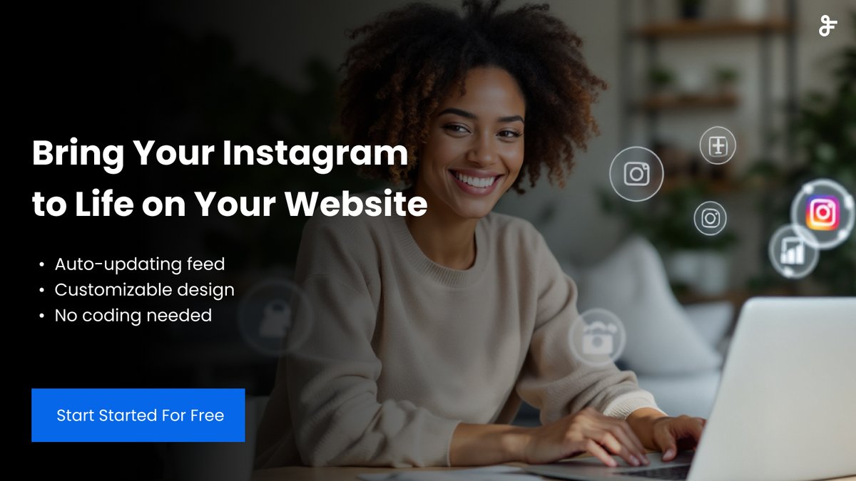 Showcase your latest Instagram posts effortlessly! 📸 Our Instagram Widget auto-syncs your feed, offers full customization, and boosts engagement—no coding needed! Just copy, paste, and go! 🚀 Try it today! 

👉 bit.ly/3MdkjJe

#InstagramWidget #NoCode #FeedWind