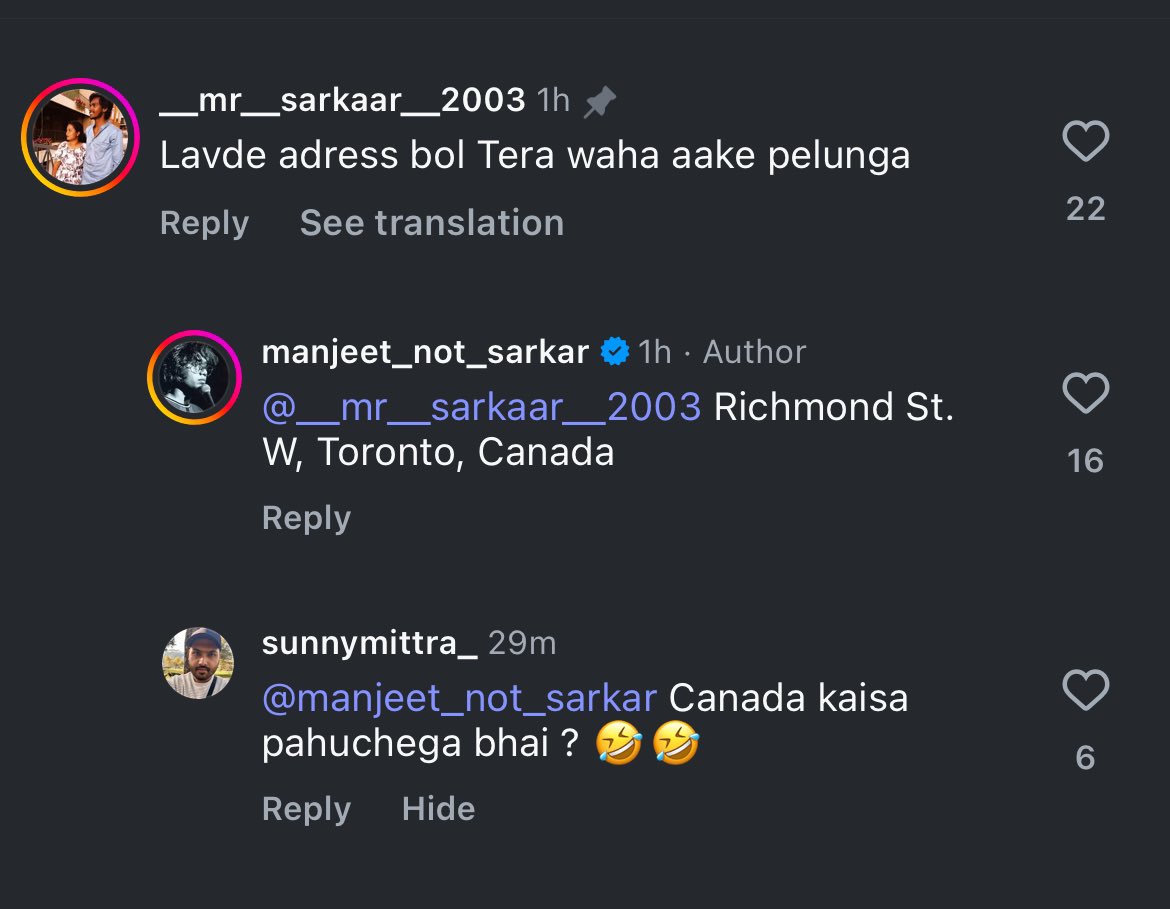 Manjeet Sarkar (@notsarkar) on Twitter photo 