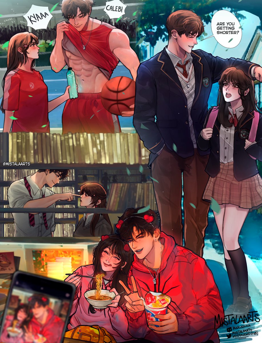 mistalaarts's tweet image. 🍎 moments #恋与深空 #夏以昼 #Caleb #LoveandDeepspace