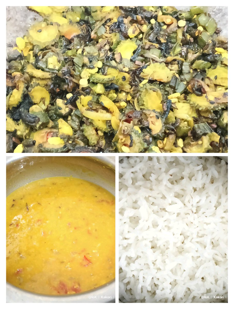 aloksiff1's tweet photo. आज काम वाली बाई छुट्टी पर है।
After a Long Time Today I Cooked भिंडी करैले Onion का Mixed भुजिया,दाल फ्राई, चावल। आप सभी सादर आमंत्रित है।
#भोजन_के_साथ_चर्चा
#SaveMens
@SamSiff
@realsiff
@aajtak
@realDonaldTrump
@abplive
@PMOIndia
@narendramodi
@AmarUjalaNews
@JokerOf_India https://t.co/Kkgaf6sOGB
