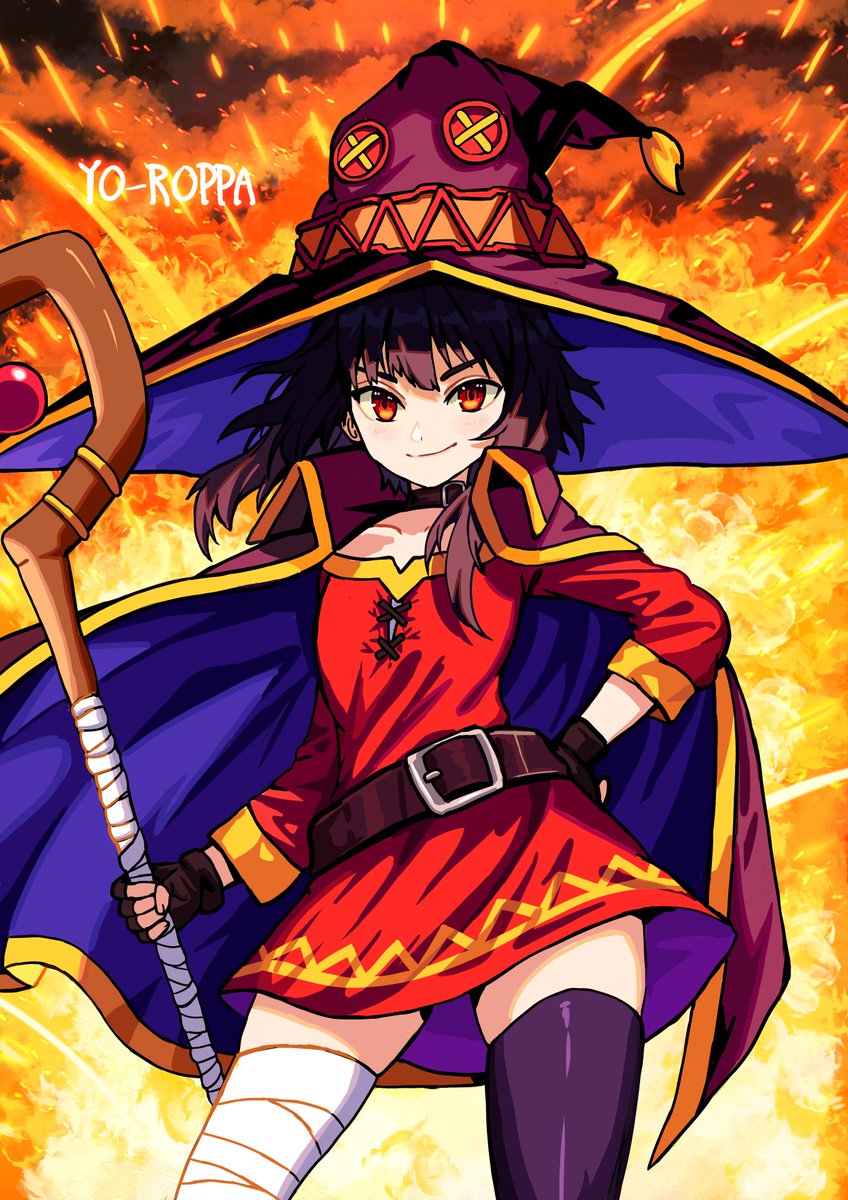 Yo_roppaArts's tweet image. Megumin - Konosuba fanart by me
#anime #animeart #artistontwitter #artist #digitalart #digitalartist #fanart #originalartwork #clipstudiopaint #artshare #megumin #cute #konosuba #KonoSubarashiiSekaiNiShukufukuWo #kawaii