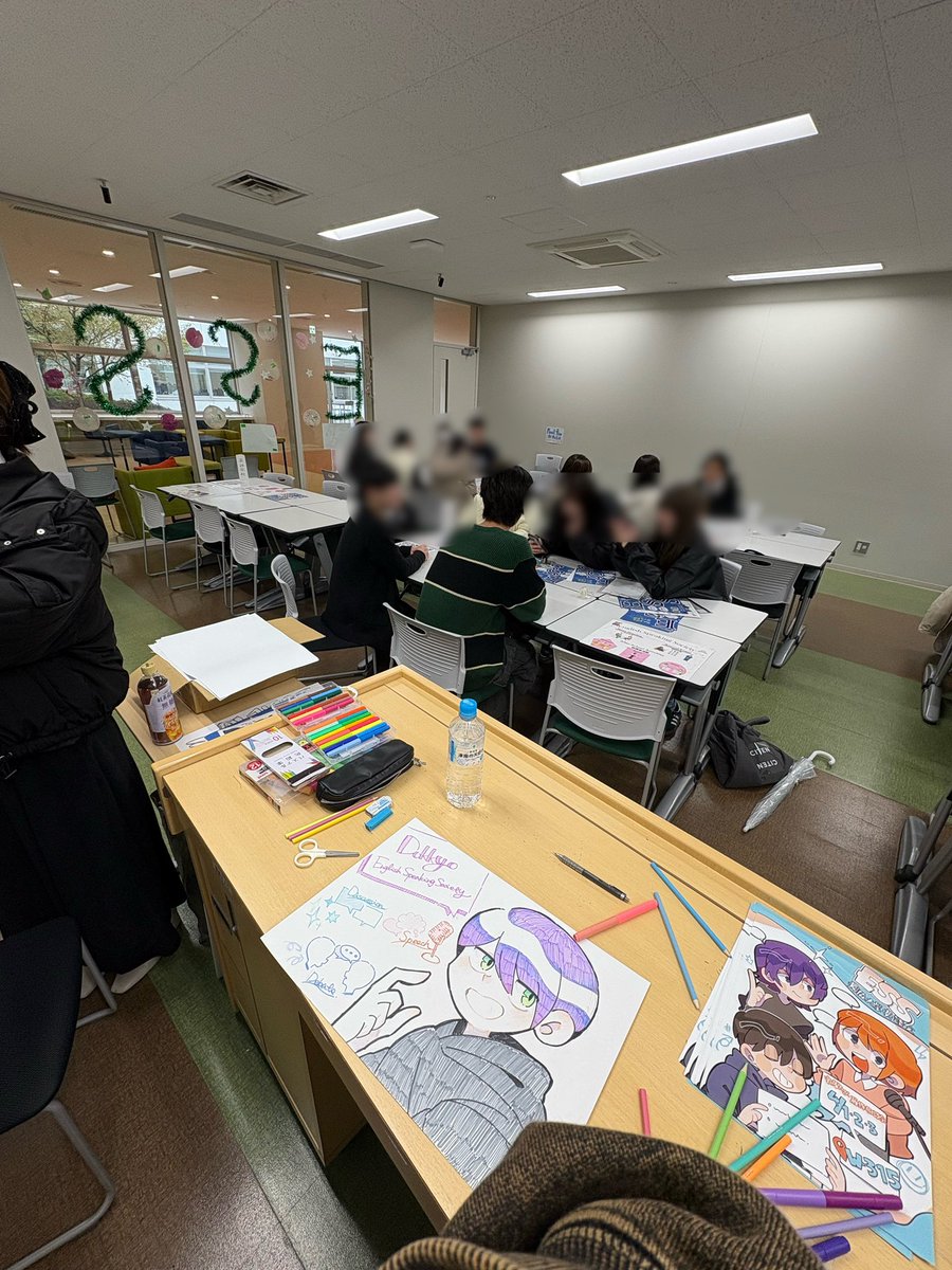 dokkyo_ESS's tweet photo. こんにちは🙌獨協大学英語会です。

4/1〜4/4までW-315で新歓&amp;履修相談会を開催中です🙌履修登録の方法がよく分からないって方、英語会の活動内容を知りたいな〜って方、ぜひ来てください👀

開催時間:10:30-17:00 https://t.co/bYqfsIfJUi