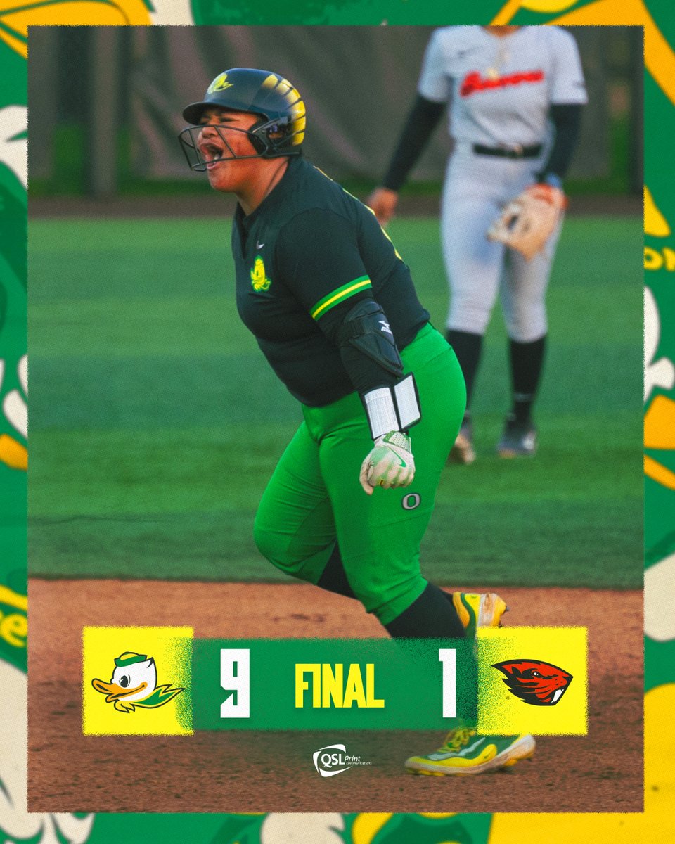 Oregon Softball tweet media