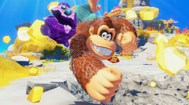 Comprem Donkey Kong Bananza disponível nas lojas mais proximas de vc na casa do caralho no dia 7 de Julho