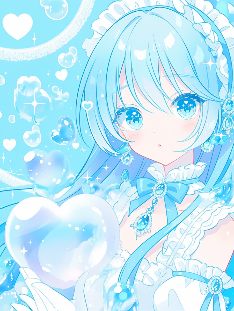 最近素材配布がなかなかできませんね🤔
久しぶりにイラスト投下します🫧

#AI