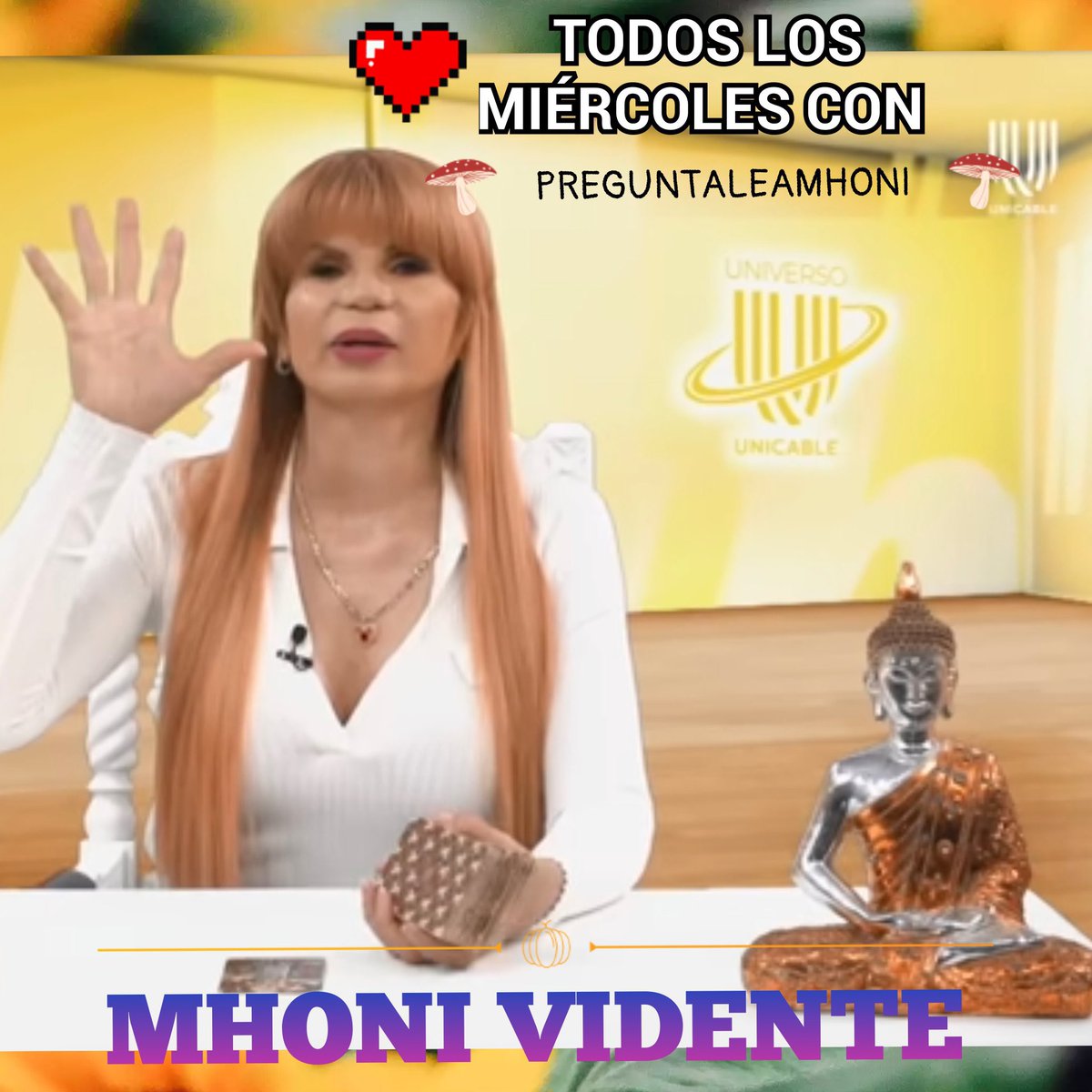 mhonividente's tweet image. Es Hoy amigos #Miércoles #2deAbril el programa favorito #PreguntaleaMhoni participa llamando al estudio a las 12 de la medianoche no se lo pierdan #MhonienUnicable @UnicableOficial #MhonienUnicable #Mhoni