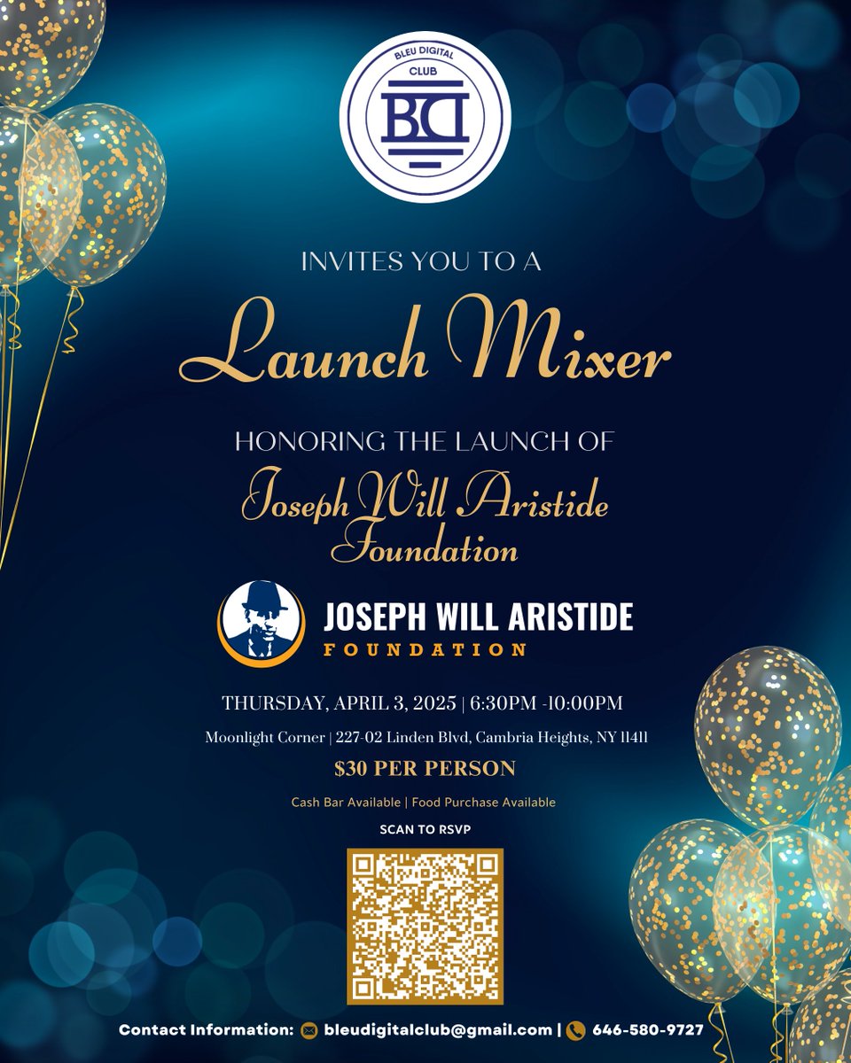 SenatorPierre's tweet image. I'm excited to announce that the Haitian American Caucus - US and our partner, The Joseph Will Aristide Foundation, are launching a mission dedicated to empowering underserved communities. TOMORROW COME OUT AND SUPPORT!